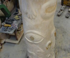 Totem jardin d'enfant